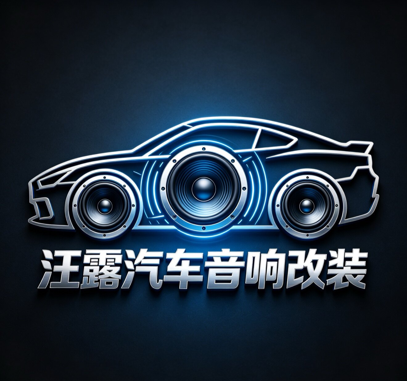 Wa汪露汽车音响改装的LOGO