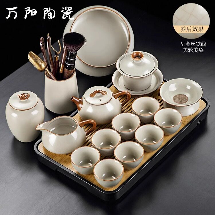 中国 功夫茶具 茶器 セット （急须 茶器 煎茶道具 景徳鎮 陶磁器
