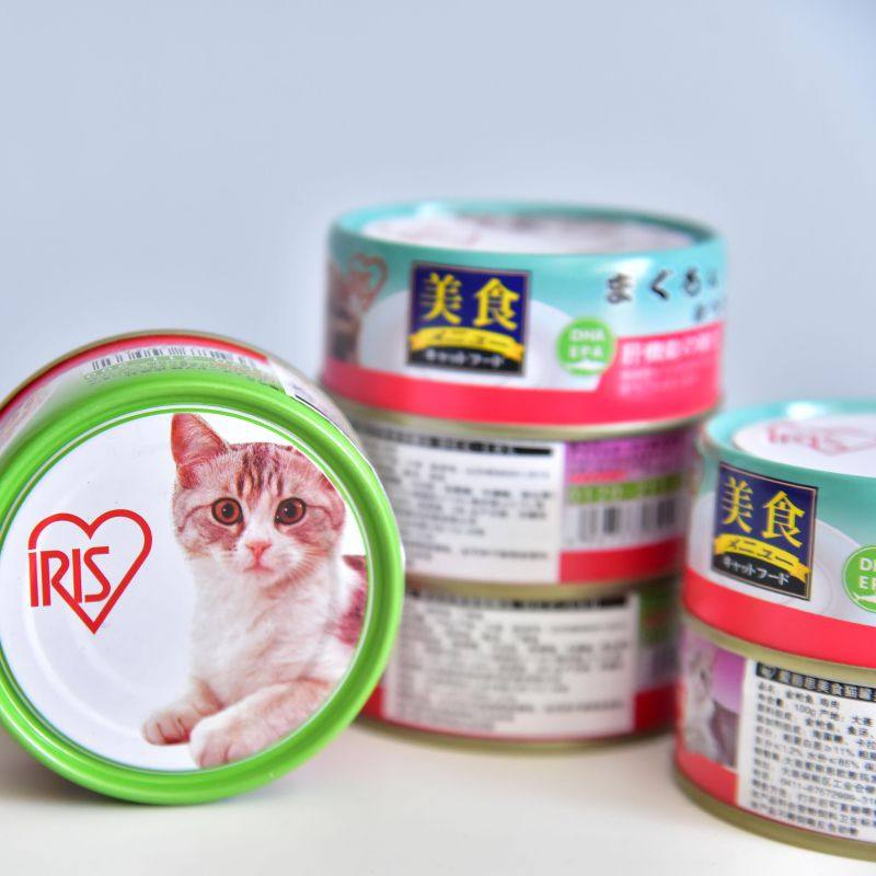 Alice Cat Canned Mixed Star Canned 100g*5 Cat Snacks Alice Pet Chicken Tuna
