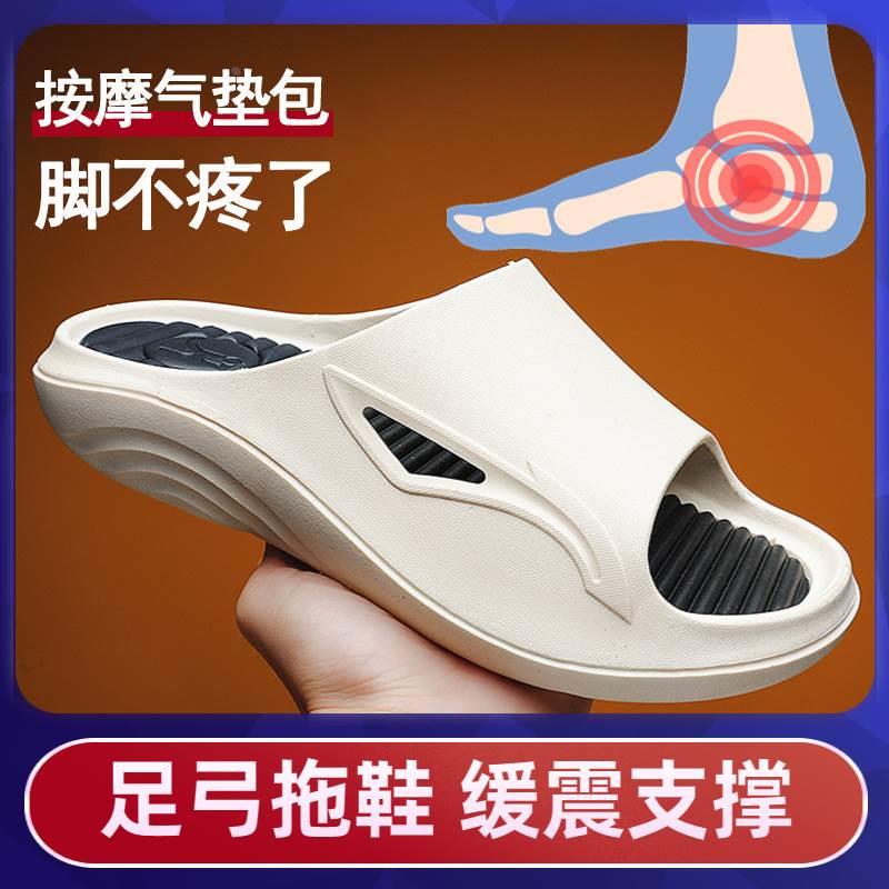 Specialized Slippers for Plantar Fasciitis, Heel Pain, Bone Spurs, Arch Support, Achilles Tendonitis, and Foot Pain Massage