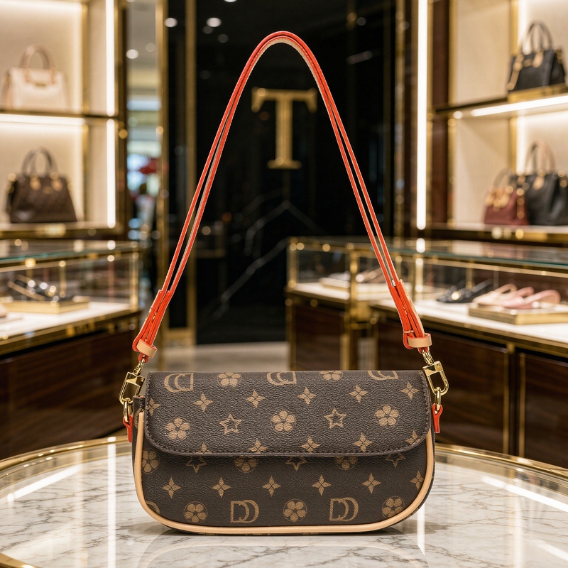 Directly Shipped from Hong Kong: V-Shaped Original Y—B— Luxury Fashion Brand Mahjong Bag, Designer Alternative Monogram Baguette Bag for Women