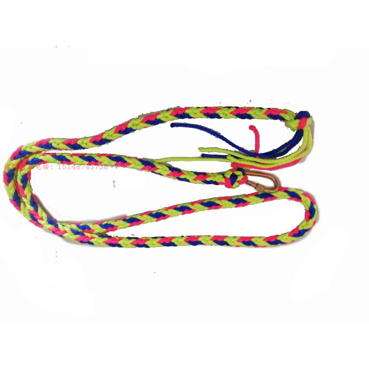 Horse rope tied horse rope nylon hand-woven rope integrity horse supplies