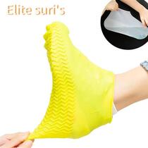 Boots Waterproof Shoe Cover Silicone Material Unisex Shoes P