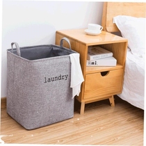 folding large size dirty clothes fabric basket laundry box