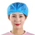 mũ trùm đầu con sâu Dùng một lần vải không dệt dải mũ tắm che đầu thực phẩm làm đẹp đầu bếp làm việc mũ bếp phục vụ bụi nắp bao trùm tóc y tế nón y tế 