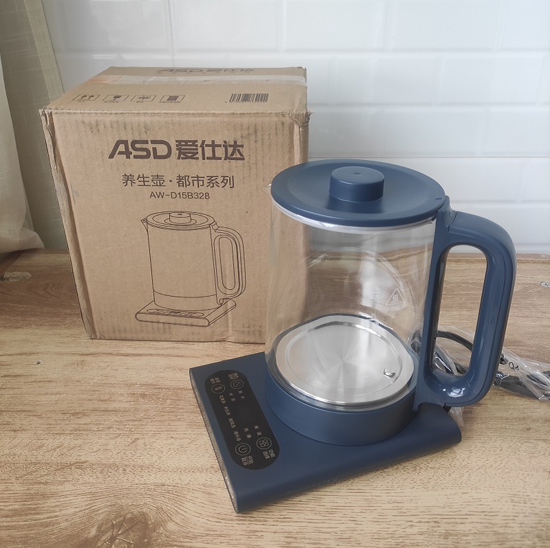 ASD AW-D15B328 health preservation automatic kettle thickened glass multifunctional teapot 1 5L