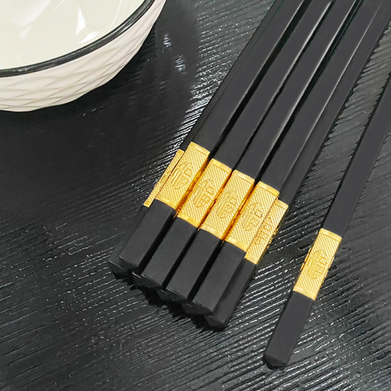 5 Pairs of Alloy Chopsticks 5 Pairs of Alloy Chopsticks