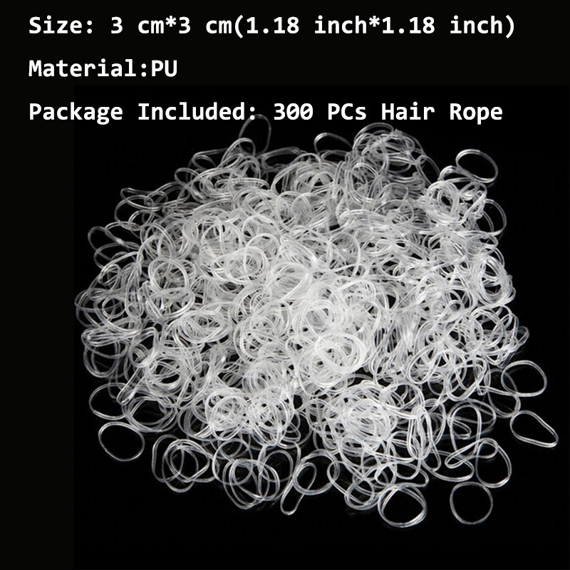 1000pcs Mixed Colors Rubber Bands Small Circle Strong Elasti