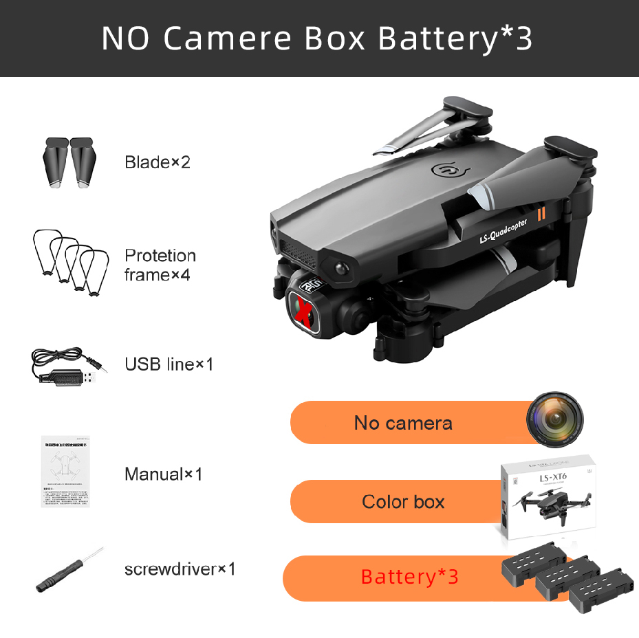 NoCameraBox3BMini   Drone   4K   Dron   Camera s   Quad copter   Toys   Fpv   Drone   With   C