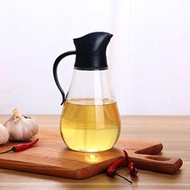 Oil pot clasp plastic with automatic cap opening oil pot household kitchen leak-proof soy sauce bottle vinegar bottle vinegar bottle oil storage and irrigation