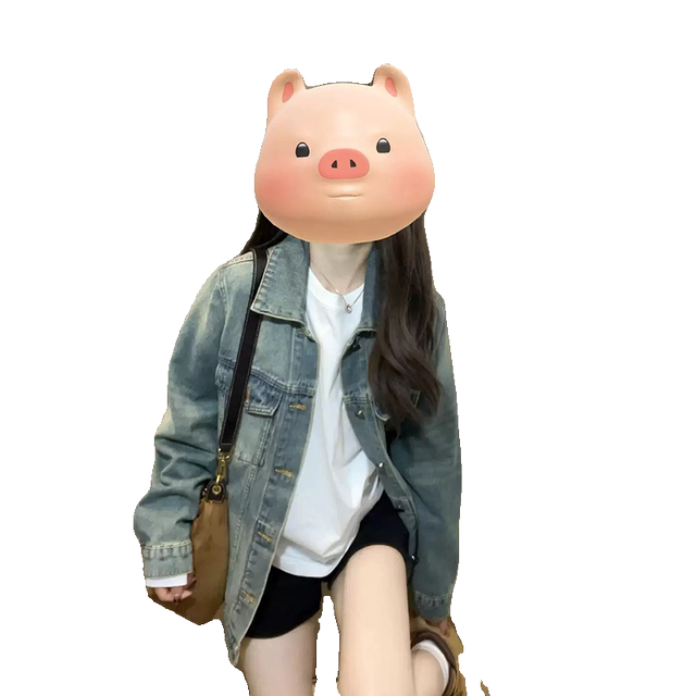 Thin denim jacket for women in spring and autumn new American high street