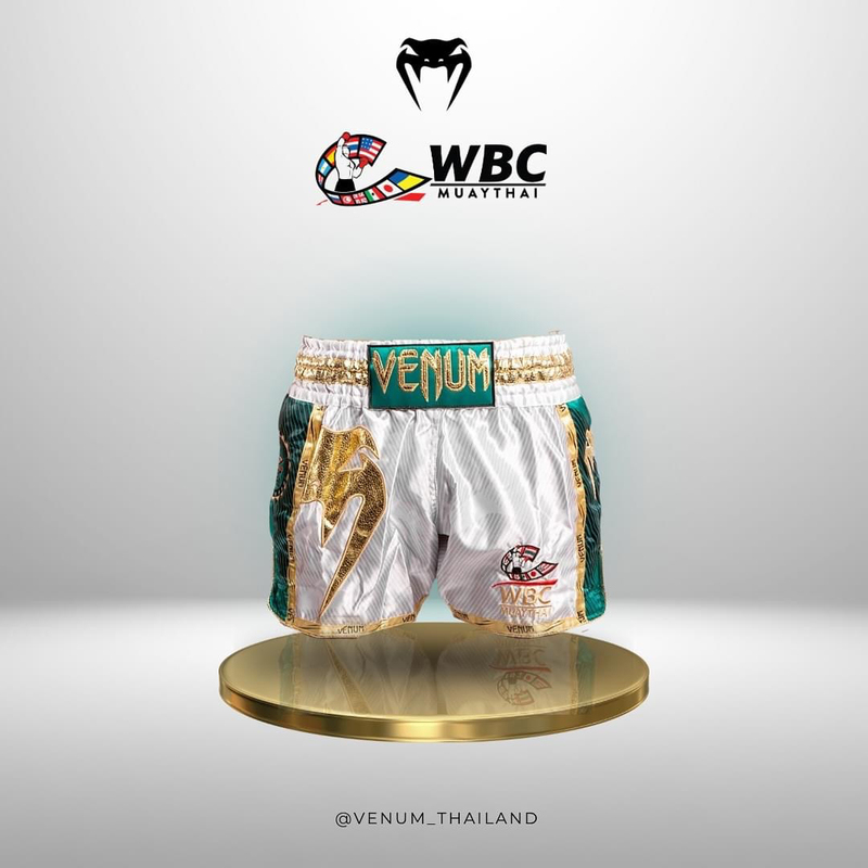 Venum Venom Wbc Co-Branded Fighting Shorts Fitness Training Boxing Fighting Muay Thai Sports Shorts