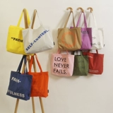 Брендовый японский вместительный и большой шоппер, вместительная и большая сумка на одно плечо, портфель, подходит для студента