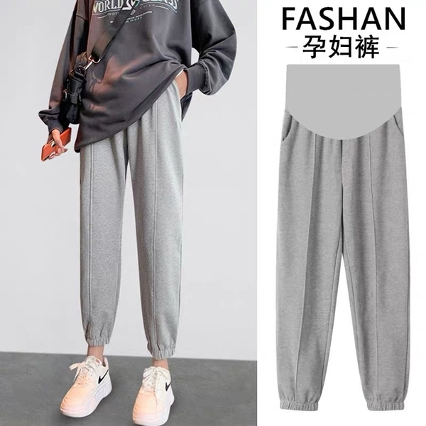 Pregnant Woman Pants Spring Autumn Outwear Big Code Beat Underpants Plus Suede Thickened Broadlegged Pants 90% Harynn Pants Winter Bunch Foot Sports Pants-Taobao