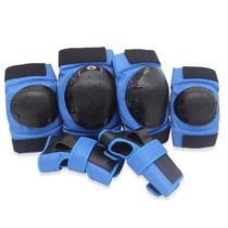 Full protection childrens skateboard protective gear for beginners thickened new roller skates riding childrens protective wristbands