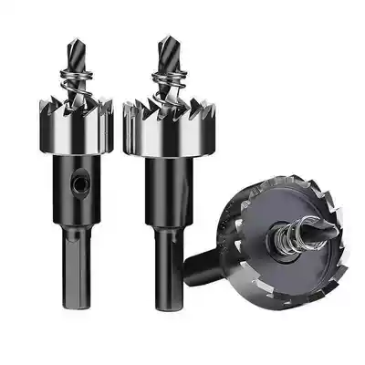 Imported German high-speed mesh stainless steel drill iron pipe aluminum alloy iron plate plastic metal reamer hand