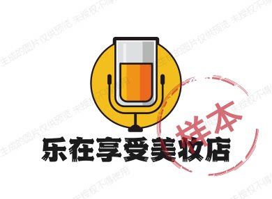 乐在享受美妆店的LOGO