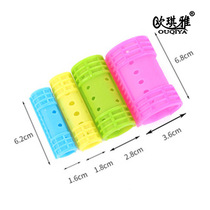 Childrens bangs fixed bangs curling plastic hairpin partitioned non-perm curling iron hairdressing tool