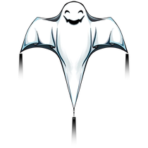 2024 New Kite Internet Celebrity Cartoon Ghost Breeze Easy to Fly High-end Handheld Line Roulette Special for Children and Adults