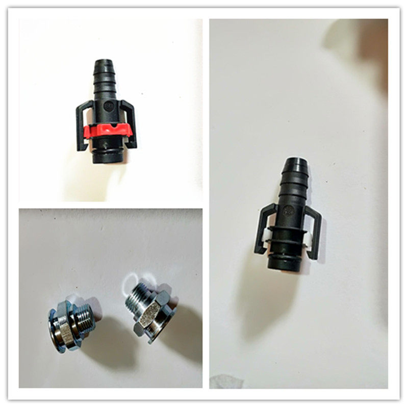 Heavy-duty vehicle new fuel tank diesel filter base fuel pipe quick-connect plug gas road convenient connector 3000