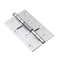Stainless steel spring hinge door closer automatic return door closer small mini hardware folding hinge hinge