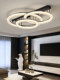 Italian-Style Minimalist Living Room Ceiling Light 2025 New Model Modern Simple High-End Circular Light Luxury Main Light Zhongshan Lighting Fixtures