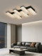 Italian-Style Minimalist Bedroom Ceiling Light, Modern Simple Full-Spectrum Eye-Protection Cloud-Shaped Creative New Model for Master Bedroom and Study Room Lighting
