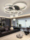 Italian-Style Light Luxury Living Room Ceiling Lamp, Modern and Simple, Elegant Ice Crack Pattern Main Light, High-End Eye-Protecting Bedroom and Study Lamp