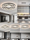 Italian minimalist living room ceiling lamp modern simple light luxury high-end 2026 new cloud wave hall main light