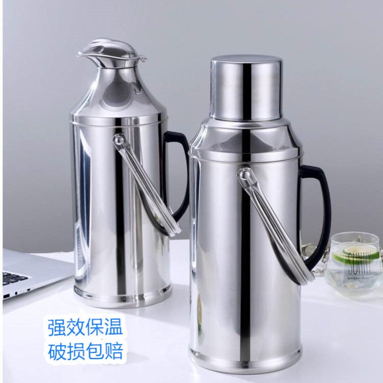 Stainless steel heat preservation kettle powerful household 5 pounds 8 pounds stainless steel shell glass liner thermos bottle large capacity