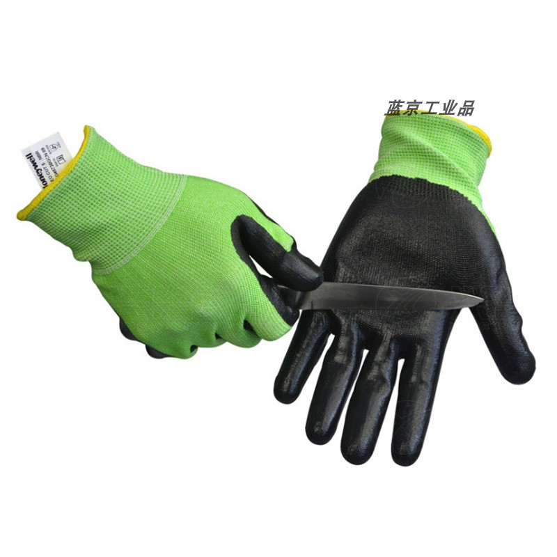 Honeywell Gloves NEO45730GCN 45740 Nitrile Coating HPPE5 Anti-cut Gloves Oil Resistant