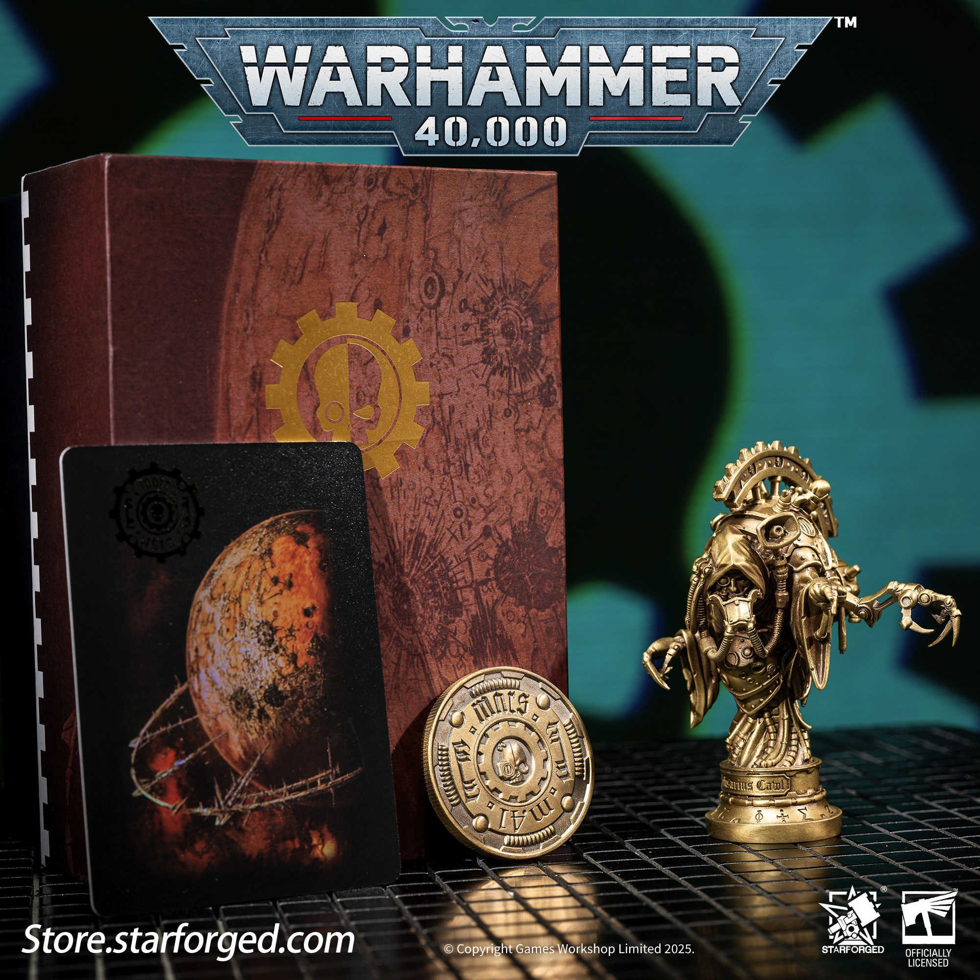 Starforged星辰铸造战锤40K星际战士2典藏礼盒泰图斯限量版周边有哪些特别之处？值得收藏吗？-游戏电竞实物周边-淘宝好物网