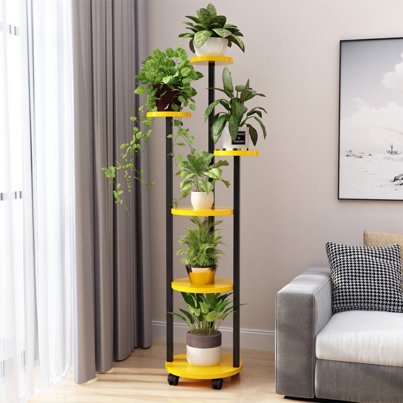 High Gold Ge Indoor Courtyard Garden Arrangement Shelf Living Room Landing Style Small in the top of the Ceiling Terrace