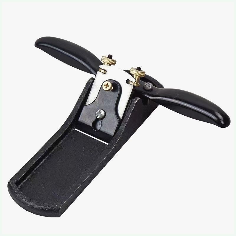 Manual woodworking iron planing old planing knife adjustable edging hand-pushing roller planing carpenter special bird planing traditional tool-Taobao