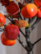 Large Artificial Plant Persimmon Fruit Tree Indoor Living Room Decoration Bionic Green Plant Fake Tree Floor-Standing Landscape