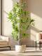 Large Artificial Plant Lily Bamboo Potted Indoor Fake Tree Bionic Green Plant Home Floor Decoration Living Room High-End Feel