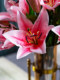 Lily Flower Light Luxury High-End Artificial Silk Flower Ornaments Living Room Decoration Home Accessories Table Flower Arrangement Fake Flower Decoration