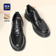 Thick-soled wedding groom shoes leather shoes Hailan home leisure
