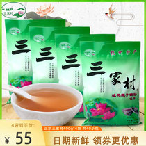 Three Villages Lotus Root Powder Hangzhou West Lake Special Production Osmanthus Lotus Seed Lotus Root Powder Pure Instant Hand Brewing Breakfast Pouch