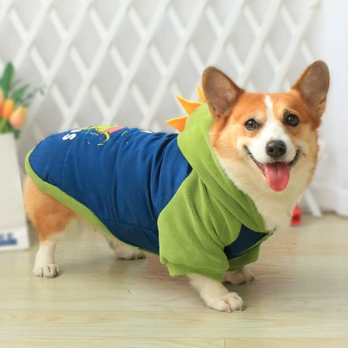 ПЭТ-собака Зимняя одежда осень и зимний интернет-бренд знаменитость теплый утолщенный хлопковой пальто