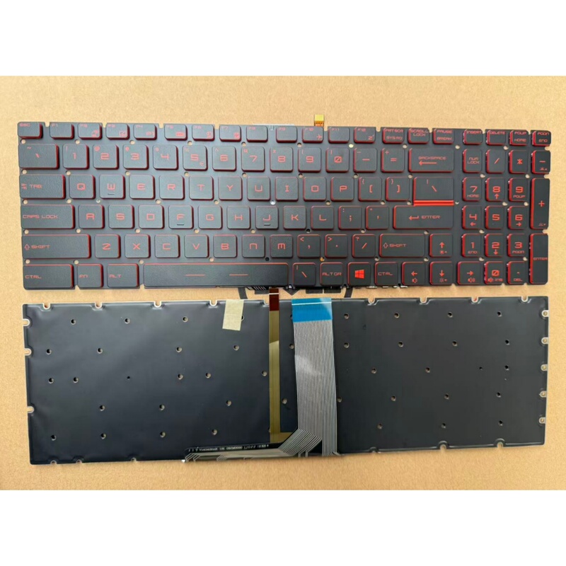 Suitable for Msi Gp65 Gl75 Gf75 Gs75 Gp75 Gt76 Ge63Vr Keyboard Gp62M Gl72M Suitable for Msi Gp65 Gl75 Gf75 Gs75 Gp75 Gt76 Ge63Vr Keyboard Gp62M Gl72M