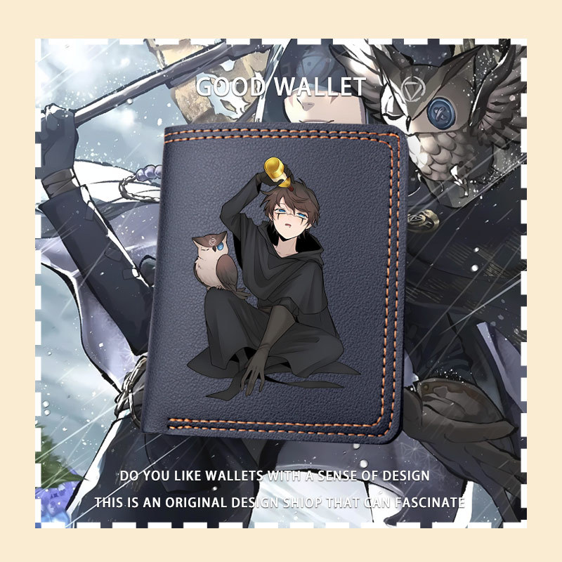 Identity V Game Oracle Owl Anime Merchandise Student Short Wallet Japanese Style ins Style Coin Purse Tt