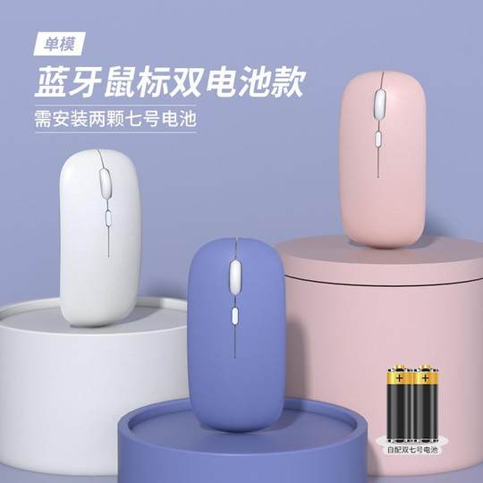 Bluetooth Mouse Wireless Bluetooth 2.4g Rechargeable and Portable Suitable for iPad Mobile Phones, Laptops and Gaming Mice