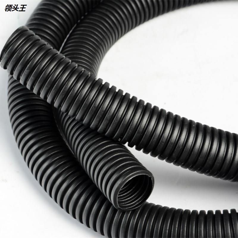 Plastic corrugated pipe PE corrugated hose sheath tube customized