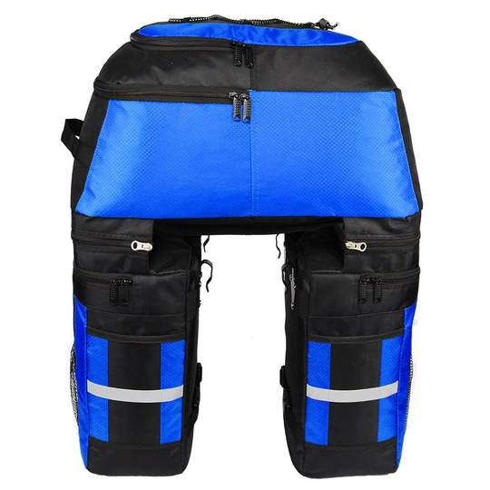 Mountain Bike Pannier Bag, Large Capacity Rear Rack Bag, Camel Bag, Bicycle Tail Bag, Sichuan-Tibet Long-Distance Cycling Gear Bag
