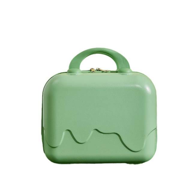 Suitcase cosmetic bag small box 14-inch women suitcase small fresh mini cute password storage box souvenir