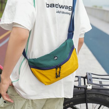 Lightweight sports cycling shoulder crossbody armpit dumpling bag