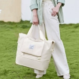 Складная вместительная и большая сумка для путешествий, большая портативная багажная сумка через плечо, сумка-органайзер с разделителями