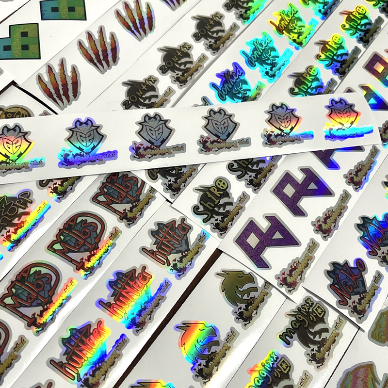 CS:GOのホログラフィックレーザーステッカー、Titan Donkのグッズステッカー、スマホケース、パソコンや携帯電話用のデカール。