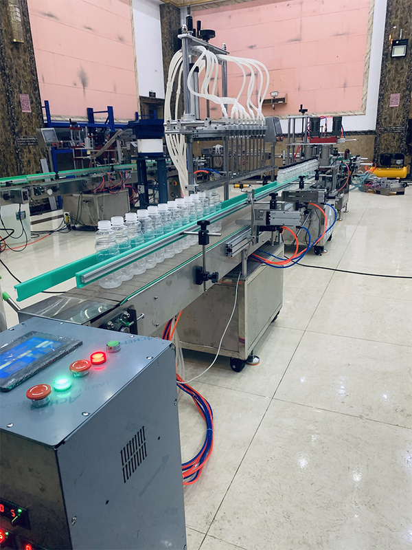Filling Machine Liquid Fully Automatic Quantitative Production Line Magnetic Pump Edible Oil Perfume Liquor Oil Stain Remover Production Line Filling Machine Liquid Fully Automatic Quantitative Production Line Magnetic Pump Edible Oil Perfume Liquor Oil Stain Remover Production Line